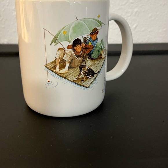 Vintage Norman Rockwall coffee mug - Picture 2 of 3
